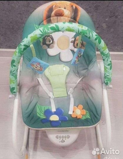 Детские качели шезлонг