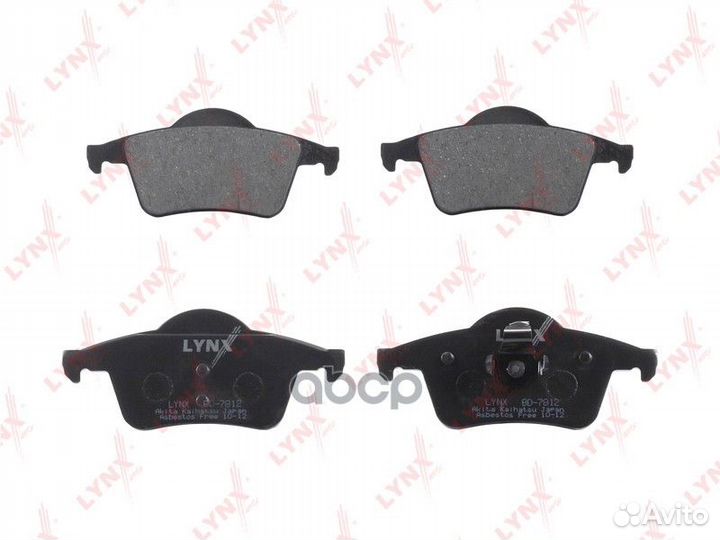 Колодки тормозные дисковые BD-7812 lynxauto