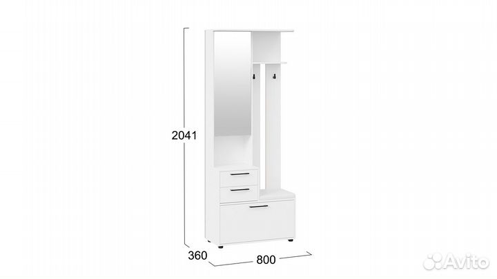 Прихожая «Витра» №2