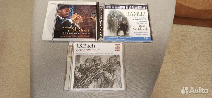 Диски sacd(классика и jazz)