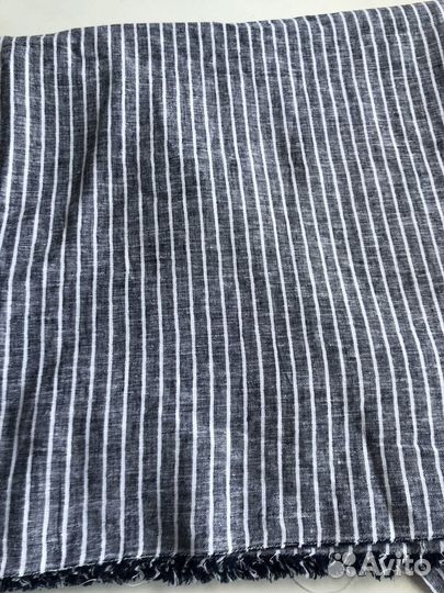 Ткань лен с вышивкой СССР