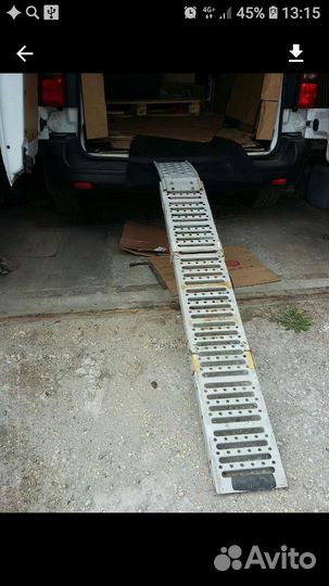 Сходни багажник трап аппарели