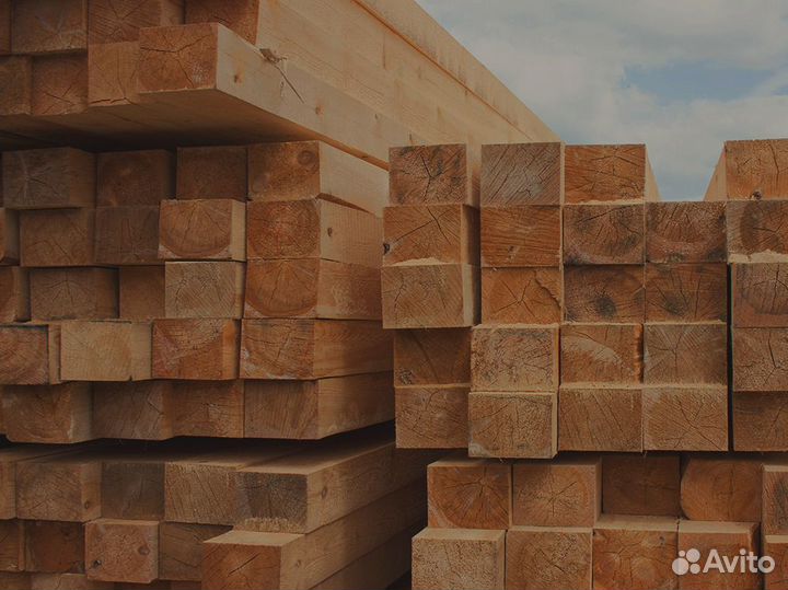 Брус из лиственницы высшего качества