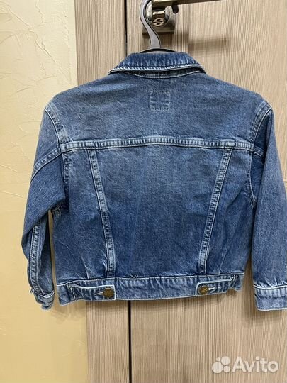 Куртка джинсовая H&M на девочку 4 года