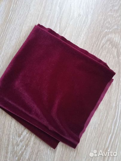 Отрезы ткани Панбархат и военый