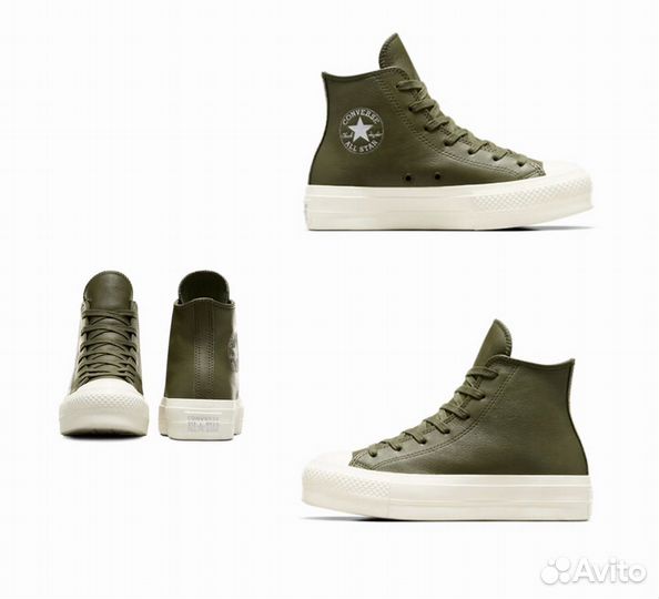 Converse Chuck 70 Platform Leather 38 оригинал