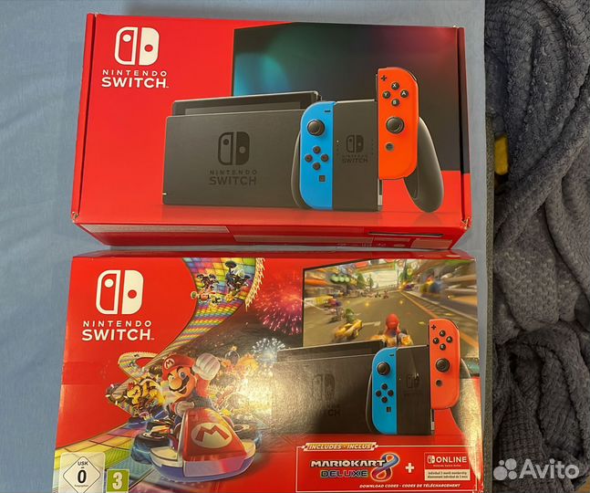 Nintendo Switch rev 2 непрошитая