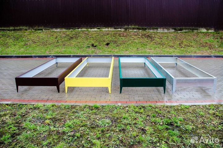 Грядки металлические