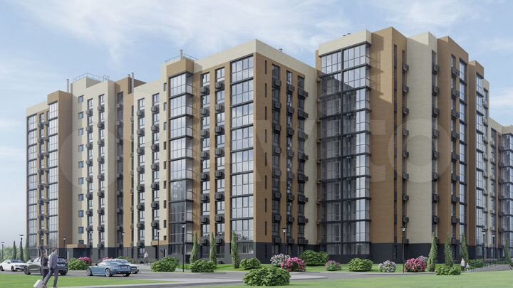 3-к. квартира, 77,9 м², 7/9 эт.