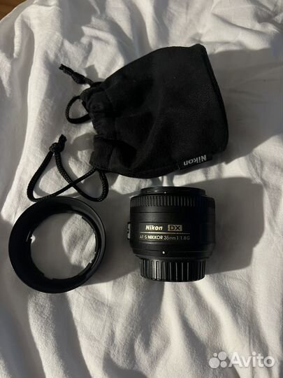 Объектив nikon 35 mm 1.8