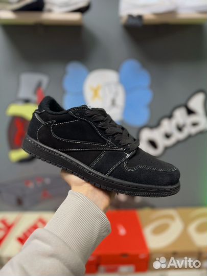 Nike Air Jordan 1 low travis scott black phantom