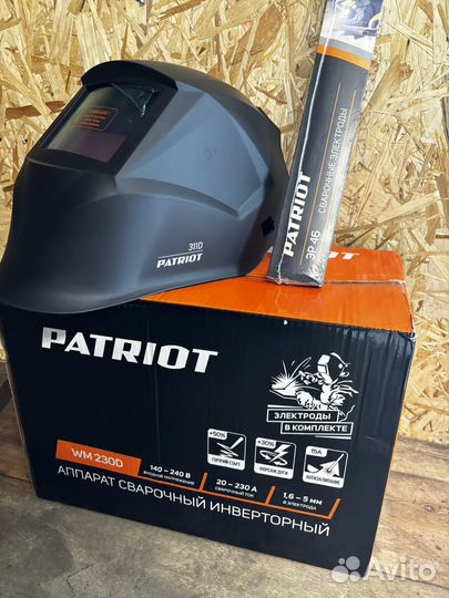 Сварочный аппарат patriot wm230D
