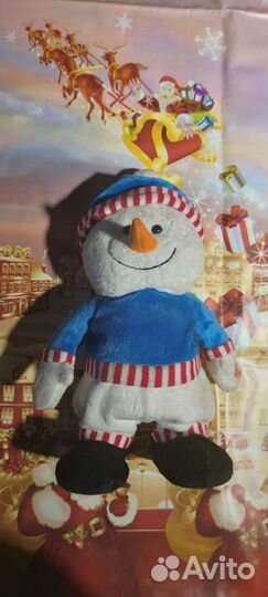 Поющий снеговик (видео)