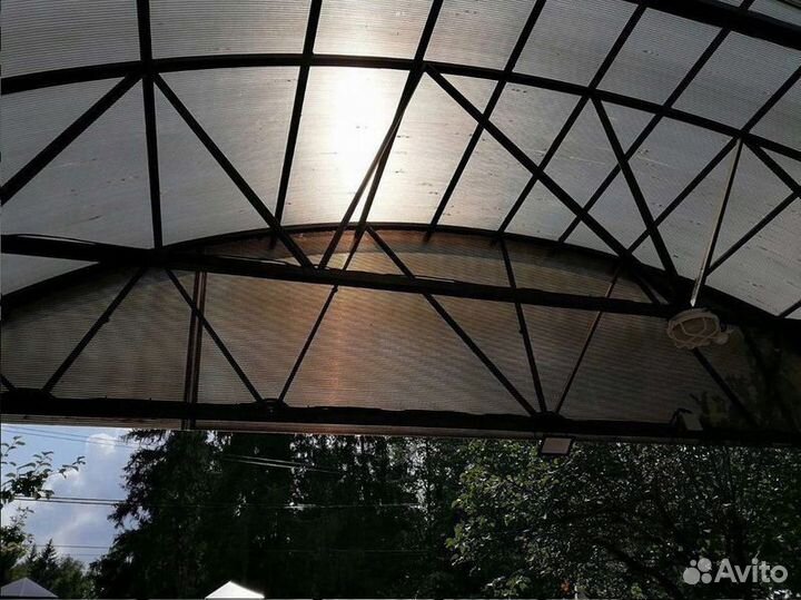 Монолитный поликарбонат 8мм 1500х2000мм Коричневый