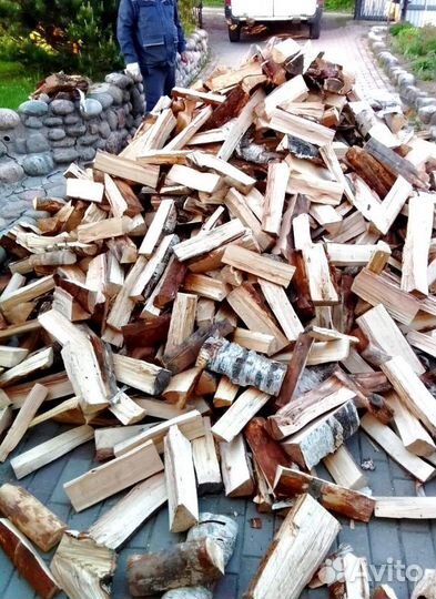Дрова сухие колотые с доставкой