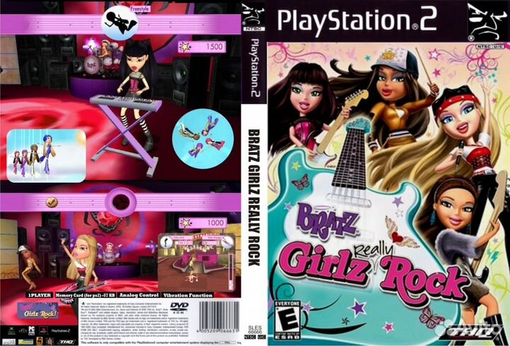 Bratz Girlz Really Rock (Новая лицензион. игра PS2