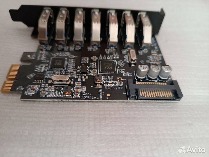 USB 3.0 Адаптер Pci-e на 7 портов