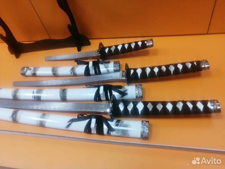 Катаны сувенир сертификат подставки