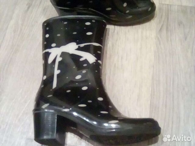Резиновые сапоги женские 38-40