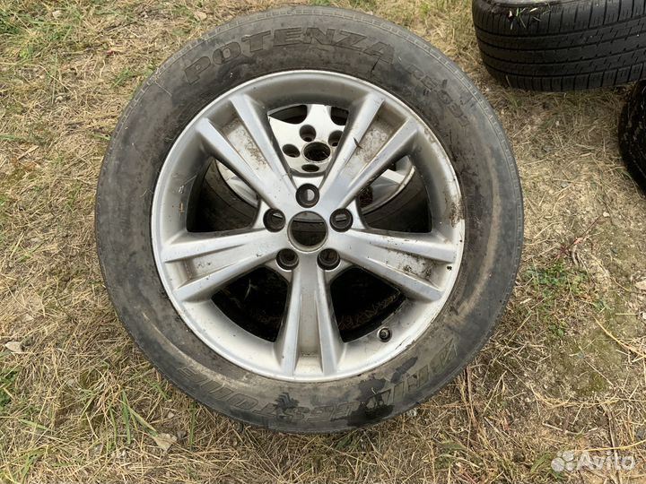 R18 Bridgestone Potenza RE031 235/55, PCD 5x114.3 DIA 60.1