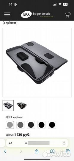 Надежный чехол для электрогитары от Bagandmusic