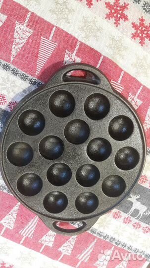 Форма для выпечки чугунная, такоячница