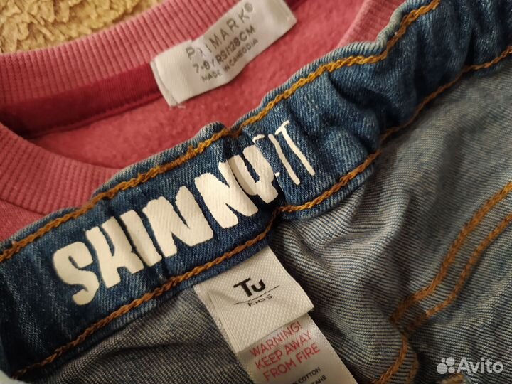 Фирменные вещи пакетом на девочку 122-128 см