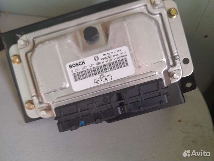 Блок Управления Двигателем эбу Черри Тигго t11 2л