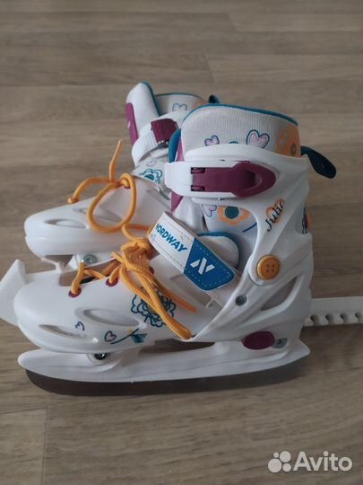 Коньки детские раздвижные р30-33