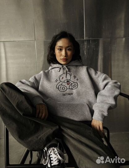 Худи мужское, женское, унисекс, оверсайз