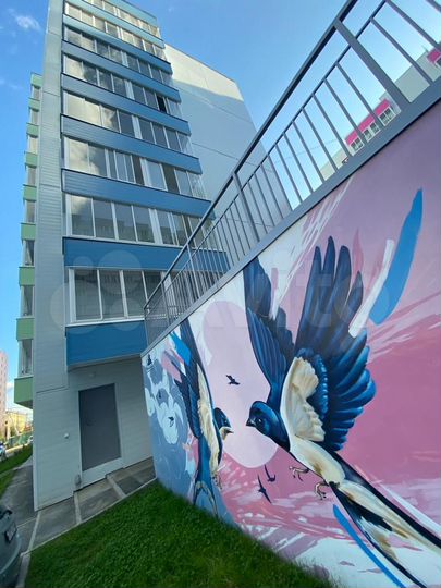 2-к. квартира, 52,4 м², 6/9 эт.