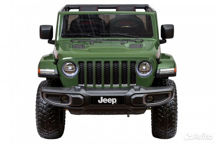 Электромобиль Jeep Rubicon 6768R Green
