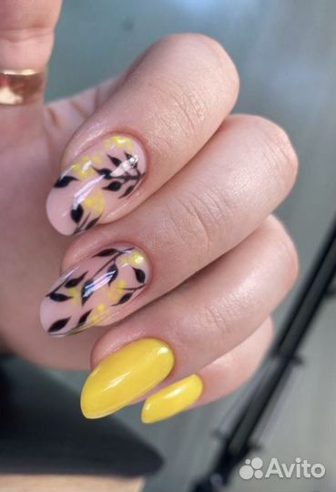 Маникюр/педикюр с гель лаком