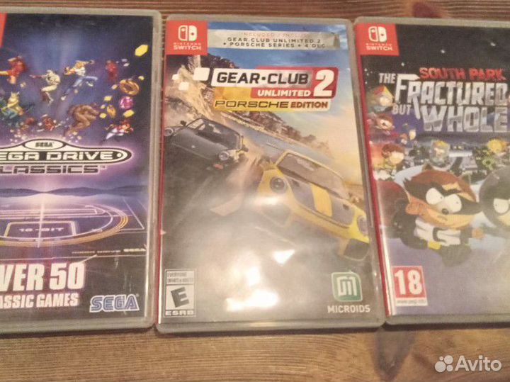 Игры для nintendo switch разное