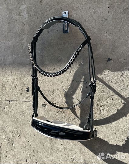 Узда Уздечка Оголовье со стразами