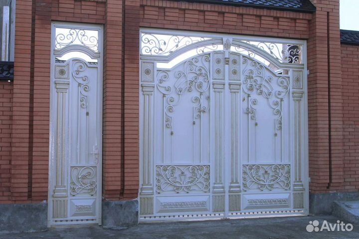 Кованые ворота