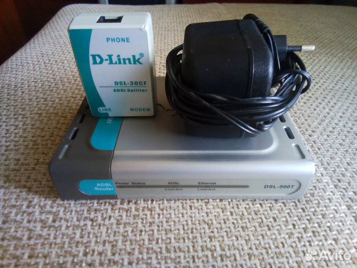 Adsl модем D-Link DSL-500T