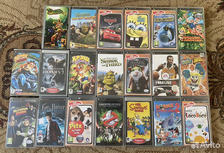 Игры на Sony PSP (PlayStation Portable)