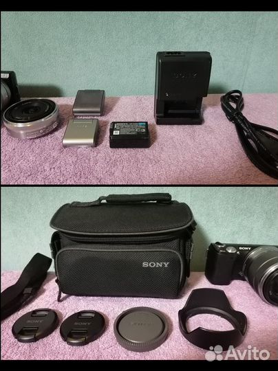 Sony nex 5n + 2 объектива