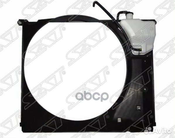 Диффузор радиатора toyota land cruiser 200/lexus