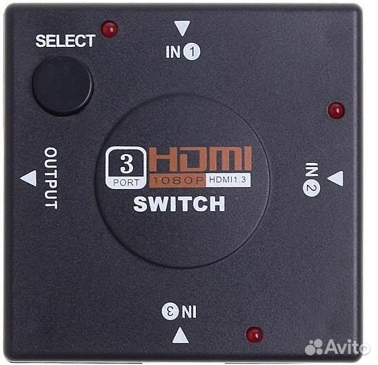 Hdmi разветвитель с одного на 3 поочереди