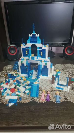 Конструктор lego замок холодное сердце