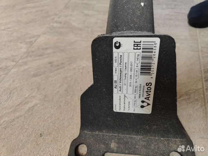 Фаркоп на audi q7 4l