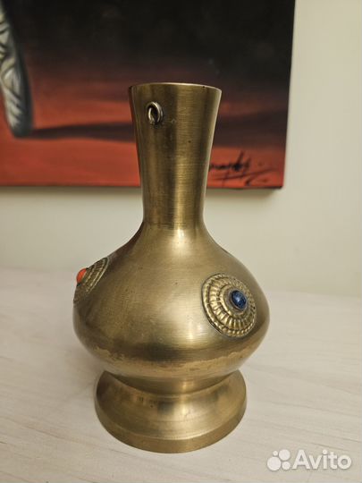 Ваза латунь
