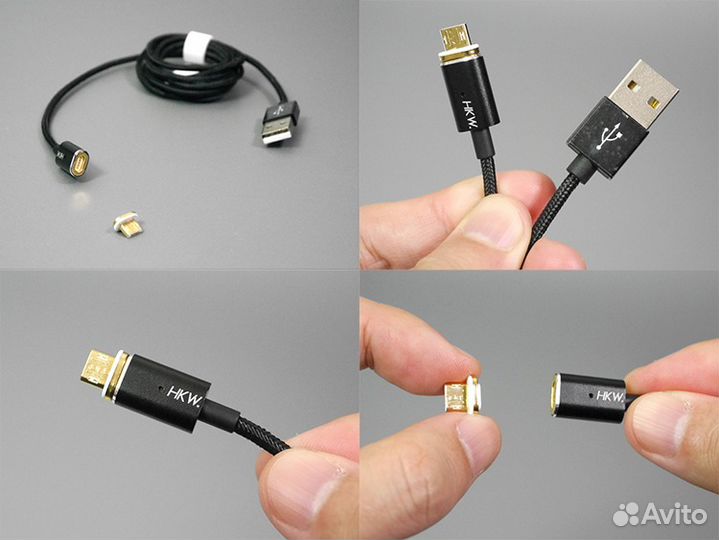 Магнитный кабель Micro-USB