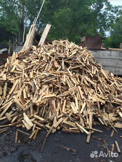 Дрова, горбыль, опилки