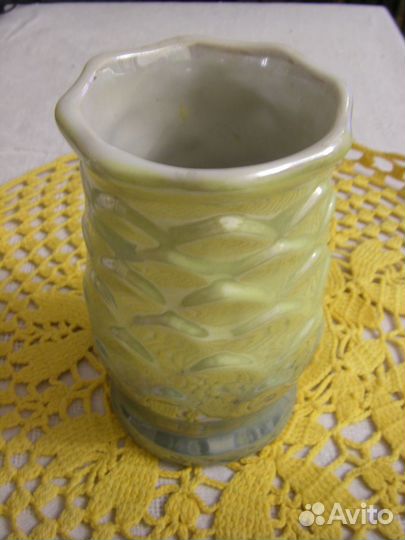 Посуда ваза без дефектов керамика