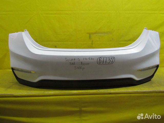 Бампер задний Hyundai Solaris 17-20г 61137