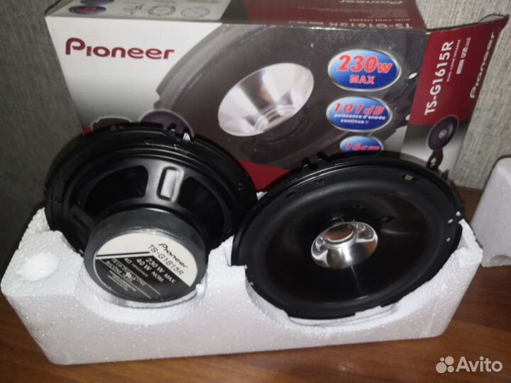 Динамики в авто 16см