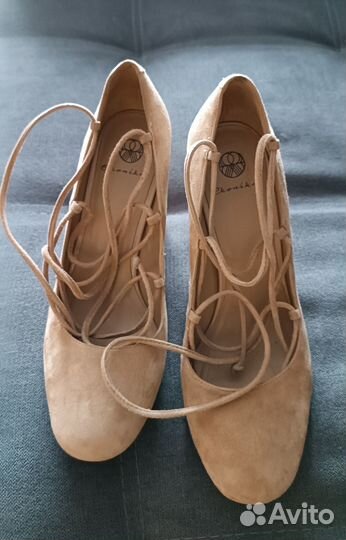 Туфли замшевые размер 37